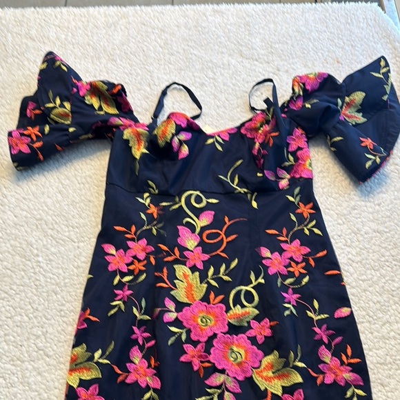 Trina Turk Leigh Tailored Vintage Boho Sheath Dress Size 2 - Picture 6 of 6